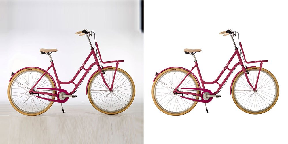 Background removal service