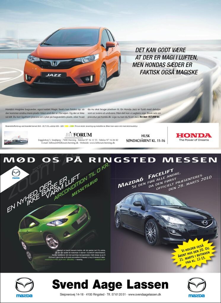 Newspaper & Magazine Ads