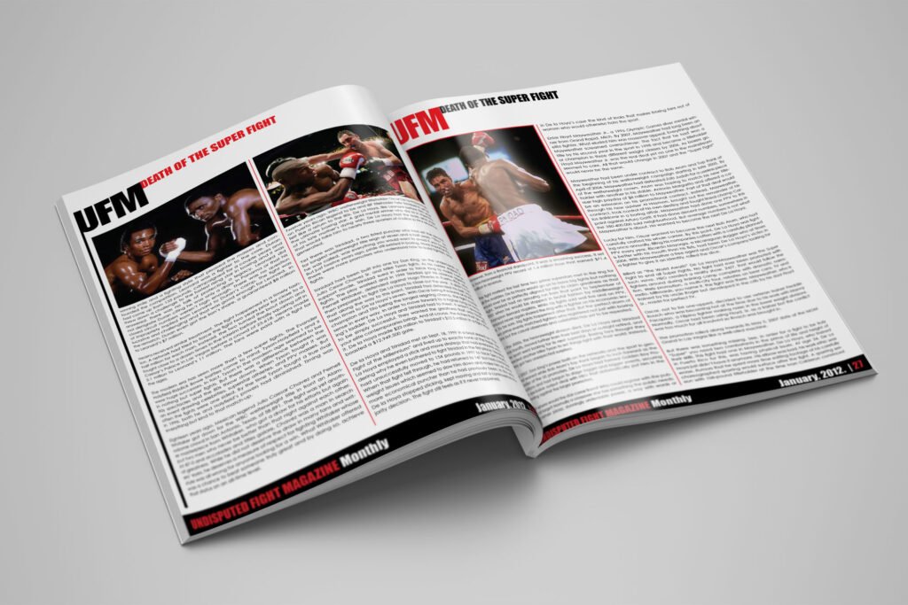 Automotive Magazine Layout